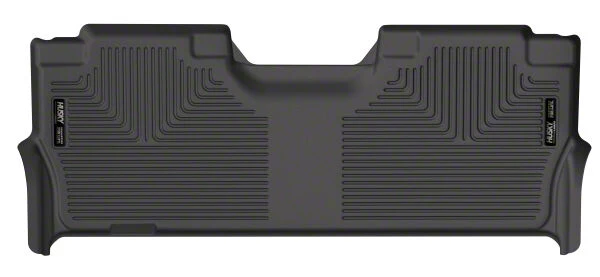 Husky Liners WeatherBeater Second Seat Floor Liner; Black (21-26 F-150 SuperCrew w/ Rear Underseat Storage)