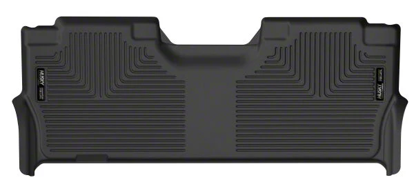 Husky Liners X-Act Contour Second Seat Floor Liner; Black (21-26 F-150 SuperCrew w/ Rear Underseat Storage)