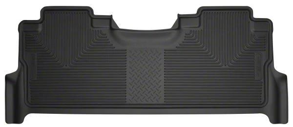 Husky Liners X-Act Contour Second Seat Floor Liner; Black (17-22 F-350 Super Duty SuperCrew w/ Rear Underseat Storage)