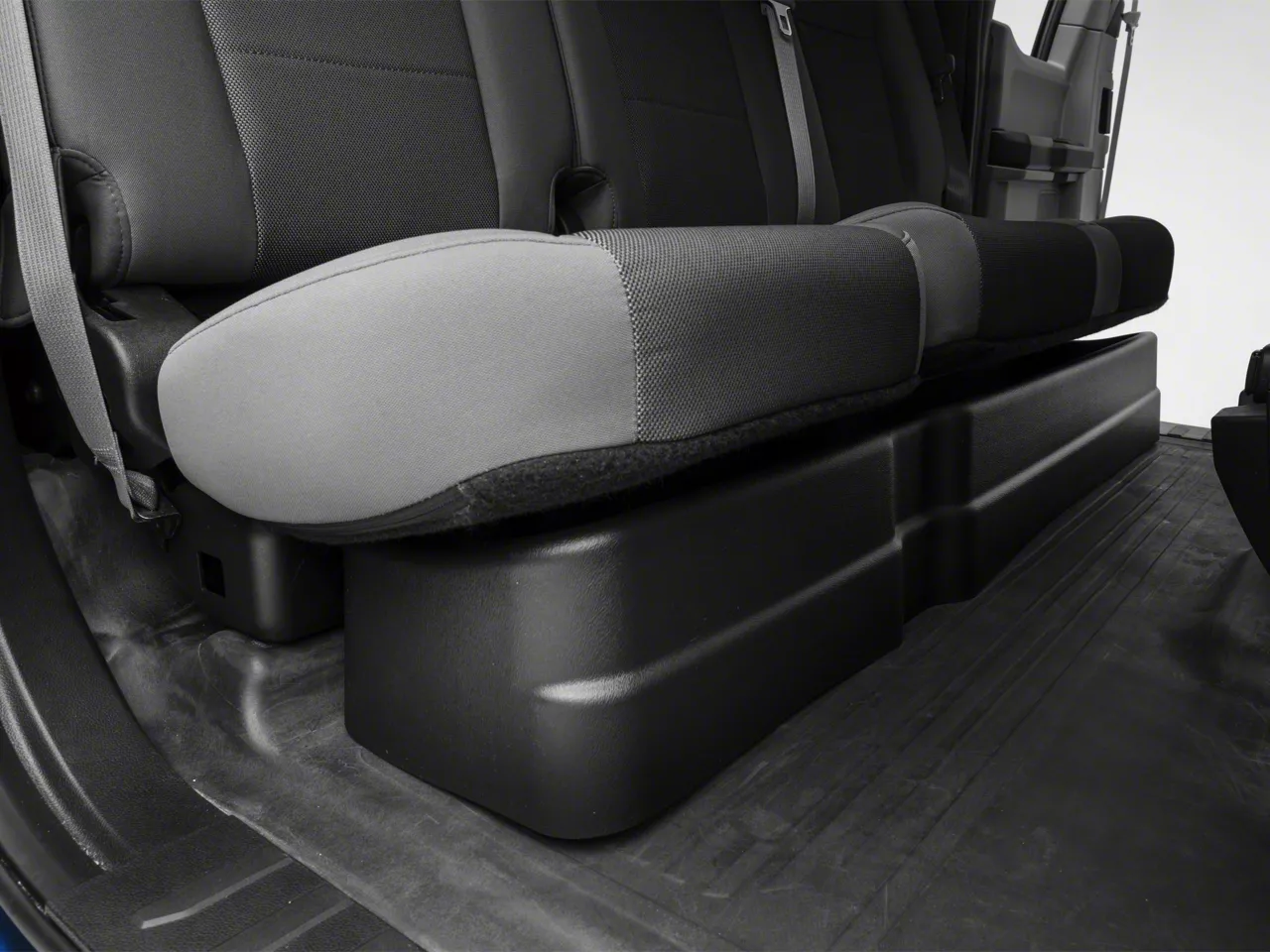 Husky Liners GearBox Under Seat Storage Box; Black (15-26 F-150 SuperCab)