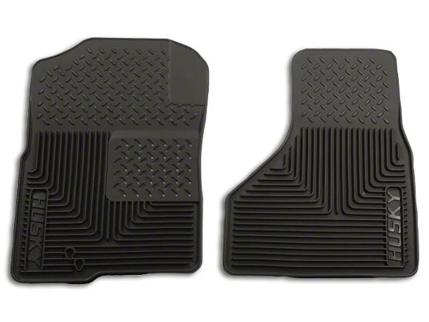 Husky Liners Heavy Duty Front Floor Mats; Black (02-10 RAM 1500)