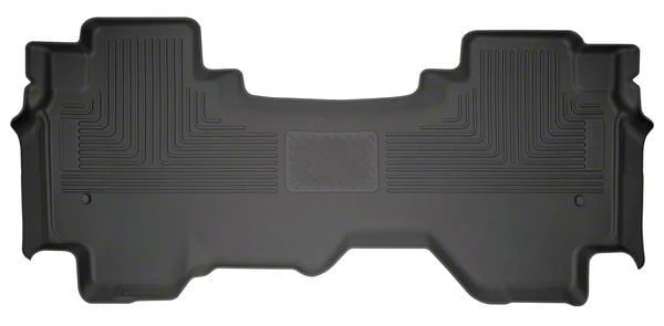 Husky Liners WeatherBeater Second Seat Floor Liner; Black (19-24 RAM 1500 Quad Cab)