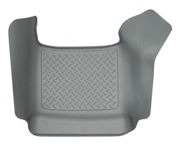 Husky Liners WeatherBeater Center Hump Floor Liner; Gray (03-09 RAM 2500 Quad Cab, Mega Cab; 03-18 RAM 2500 Regular Cab)