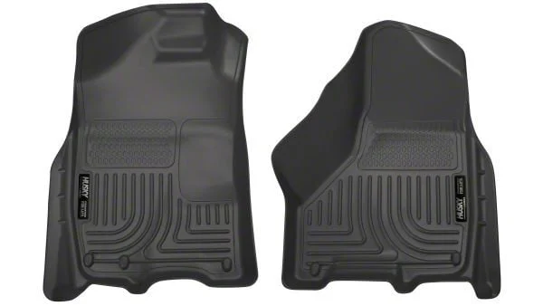 Husky Liners WeatherBeater Front Floor Liners; Black (10-18 RAM 2500 Crew Cab, Mega Cab)