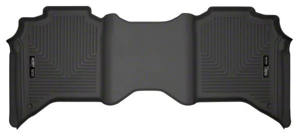 Husky Liners WeatherBeater Second Seat Floor Liner; Black (19-26 RAM 2500 Crew Cab)