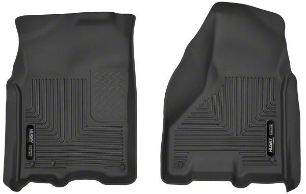 Husky Liners X-Act Contour Front Floor Liners; Black (10-18 RAM 2500 Crew Cab, Mega Cab)