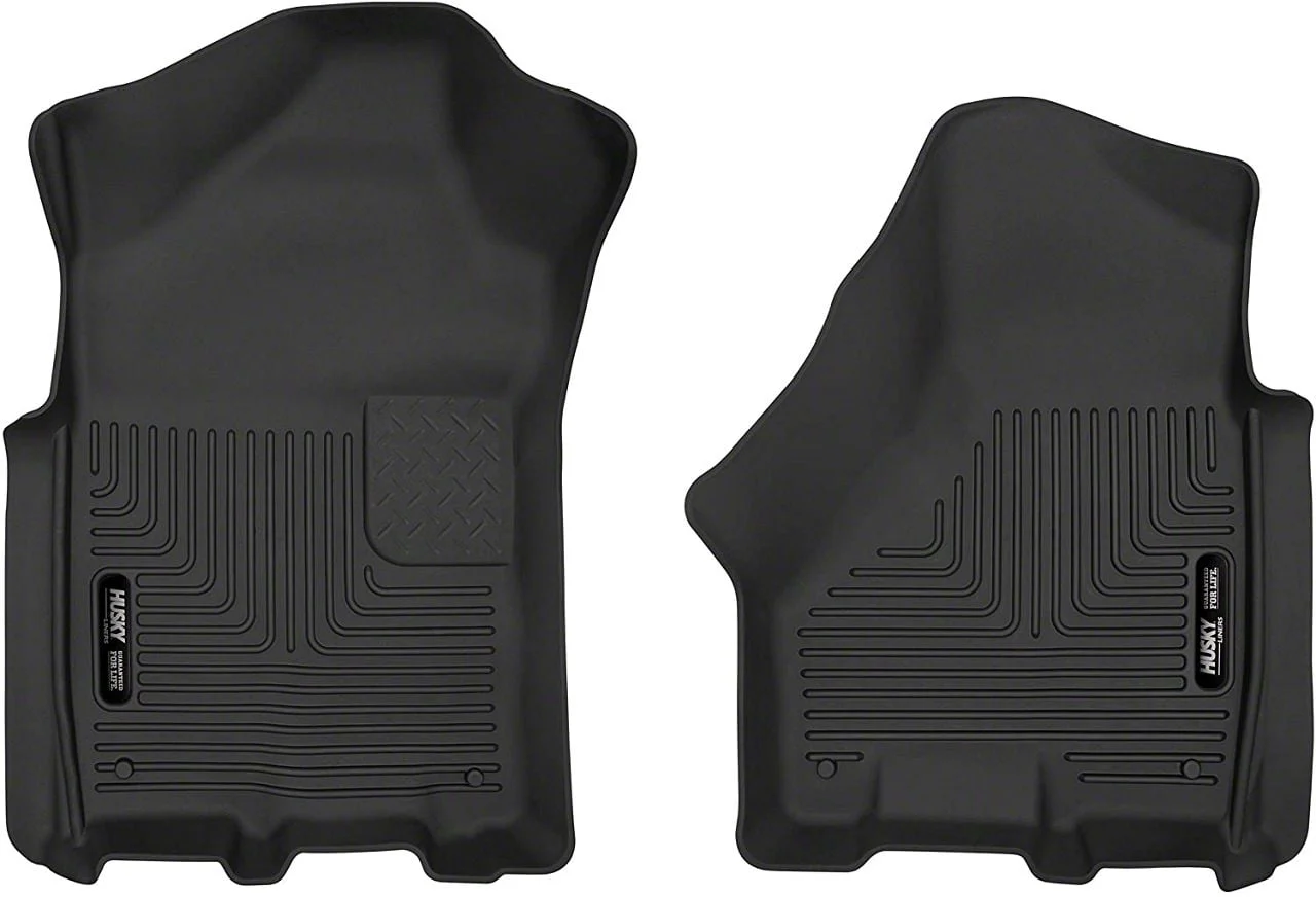 Husky Liners X-Act Contour Front Floor Liners; Black (19-26 RAM 2500 Crew Cab, Mega Cab)
