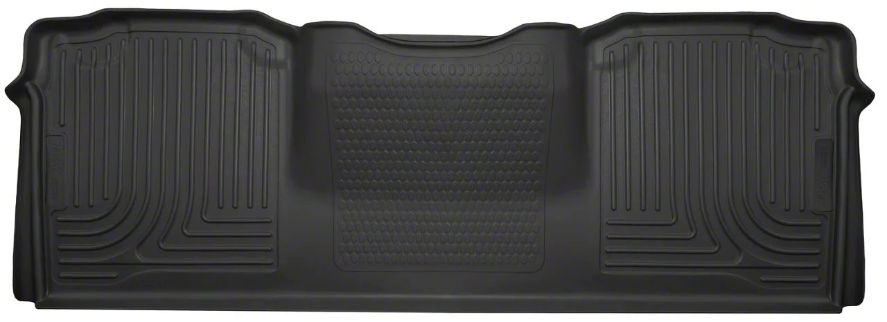 Husky Liners X-Act Contour Second Seat Floor Liner; Black (10-18 RAM 2500 Mega Cab)