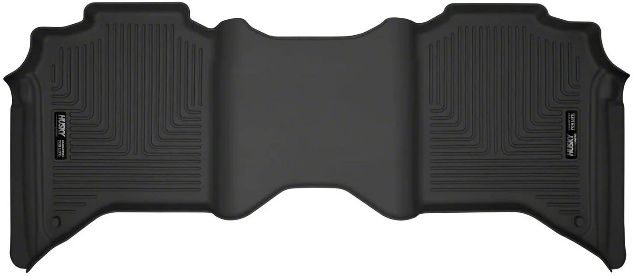 Husky Liners X-Act Contour Second Seat Floor Liner; Black (19-26 RAM 2500 Crew Cab)