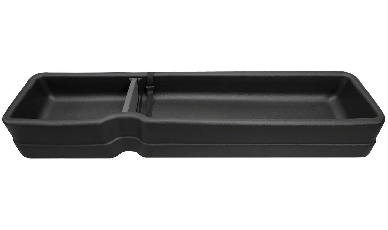 Husky Liners GearBox Under Seat Storage Box; Black (17-26 F-250 Super Duty SuperCrew)