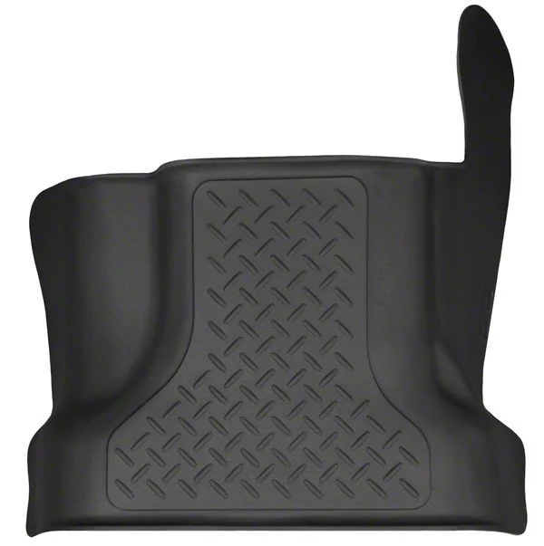 Husky Liners WeatherBeater Center Hump Floor Liner; Black (17-26 F-250 Super Duty SuperCab, SuperCrew)