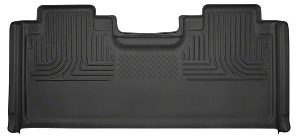 Husky Liners X-Act Contour Second Seat Floor Liner; Full Coverage; Black (17-22 F-250 Super Duty SuperCab)