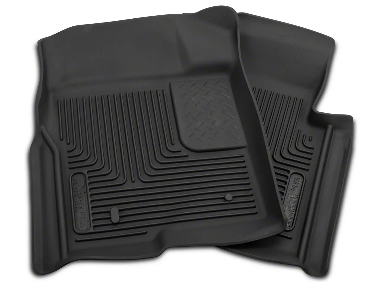 Husky Liners X-Act Contour Front Floor Liners; Black (09-14 F-150)