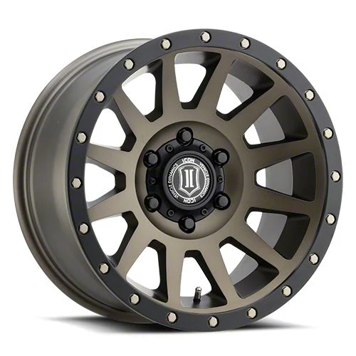 ICON Alloys Compression Bronze 6-Lug Wheel; 17x8.5; 0mm Offset (21-26 Tahoe)