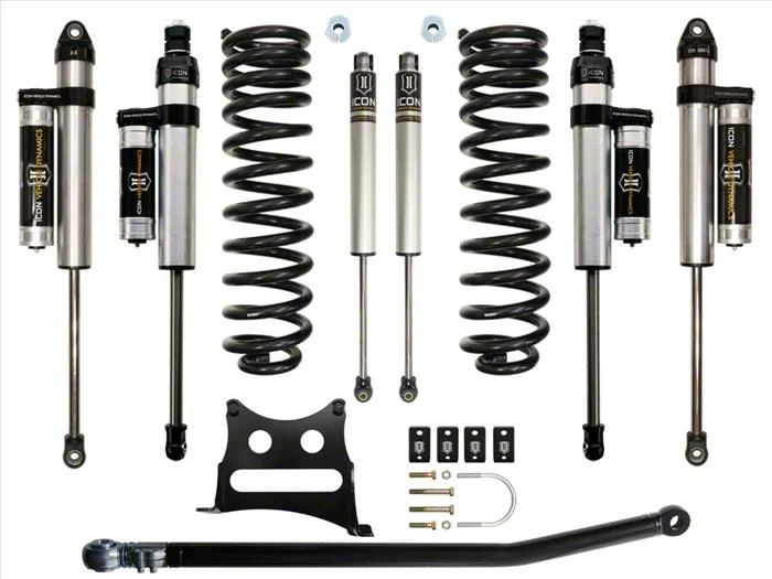 ICON Vehicle Dynamics 2.50-Inch Suspension Lift System; Stage 4 (11-16 6.7L Powerstroke F-350 Super Duty)