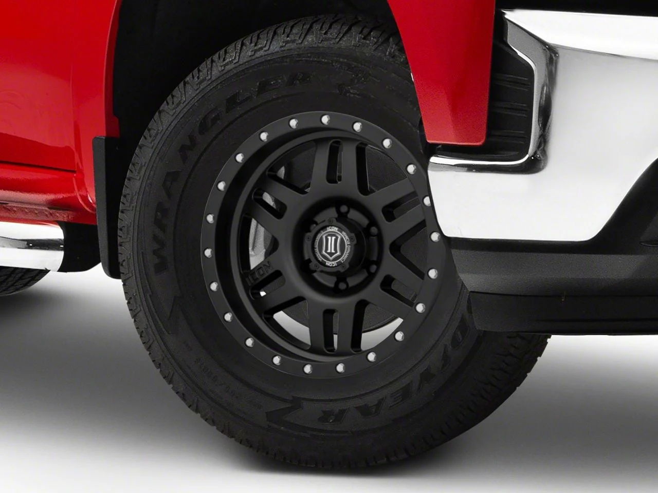 ICON Alloys Six Speed Satin Black 6-Lug Wheel; 17x8.5; 0mm Offset (19-26 Silverado 1500)