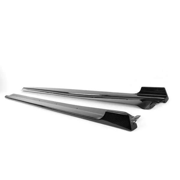 APR Performance Carbon Fiber Side Rocker Extensions for Porsche 981 Cayman GT4 2015-2016
