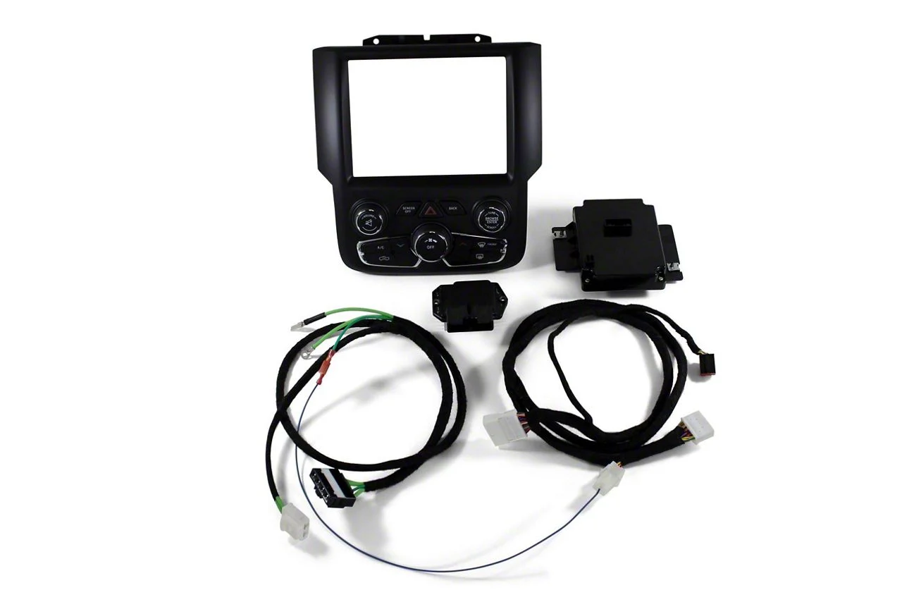 Infotainment Factory 8.4 Radio Bezel Upgrade Kit for 4-Speed Blower Fan Speed (13-17 RAM 2500)