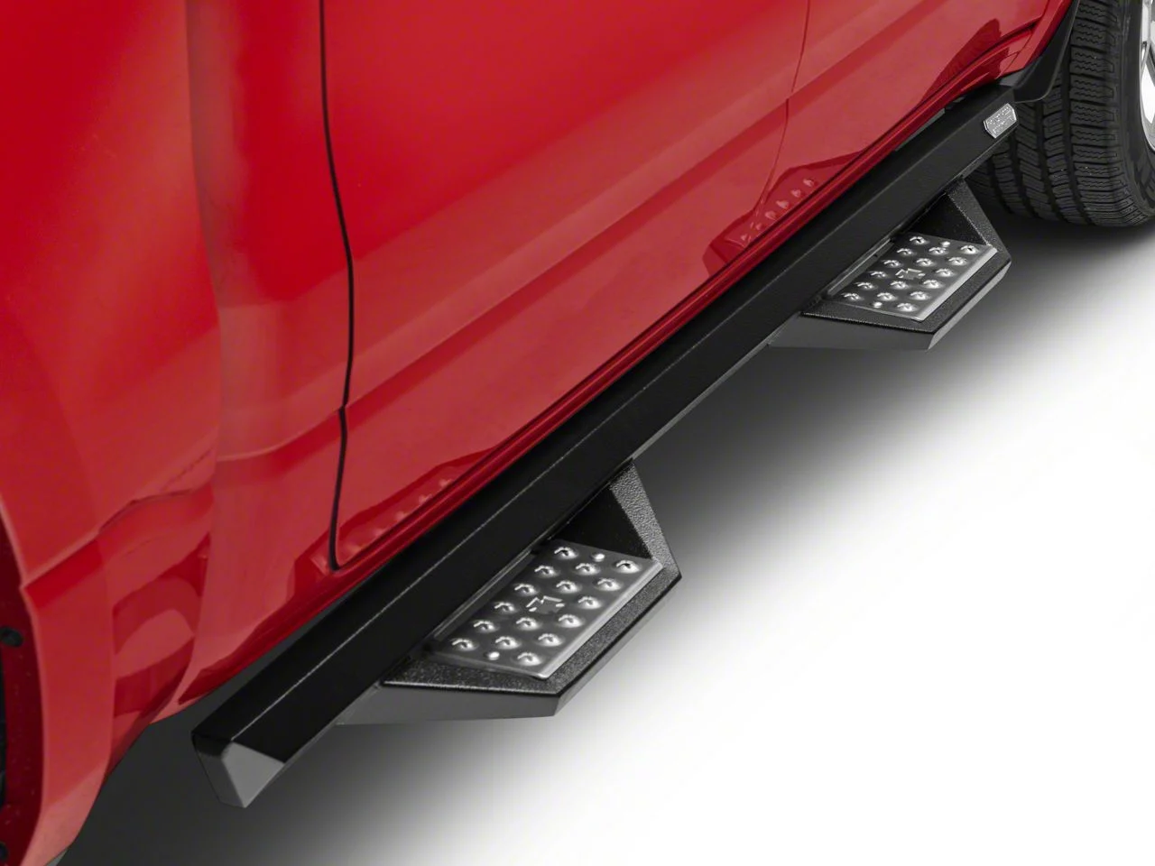 Iron Cross Automotive HD Side Step Bars; Gloss Black (19-23 RAM 1500 Crew Cab)