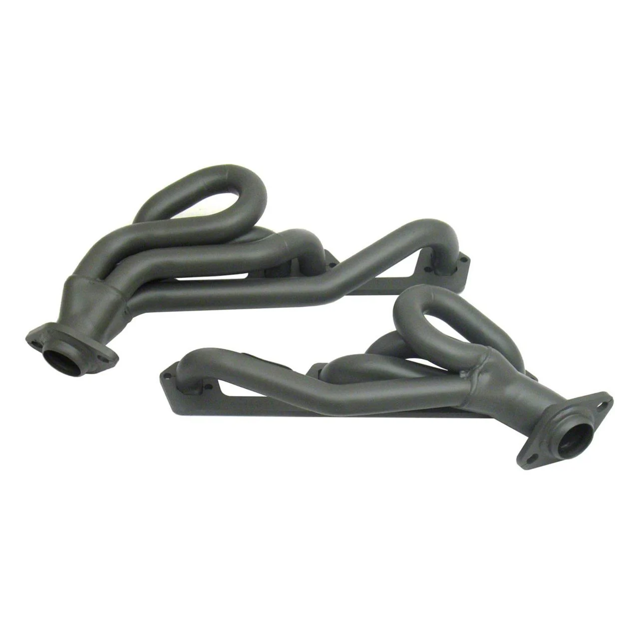 JBA 1-1/2-Inch Shorty Headers; Titanium Ceramic (02-03 5.9L RAM 1500)