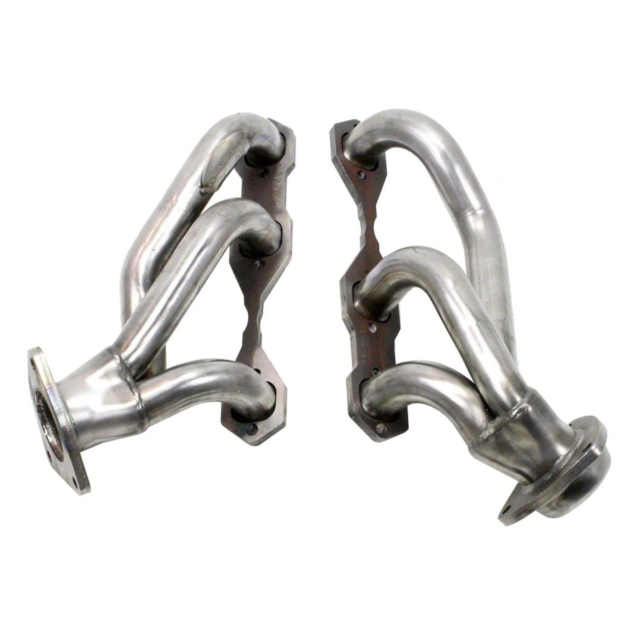 JBA 1-1/2-Inch Shorty Headers; Natural (03-13 4.3L Sierra 1500)