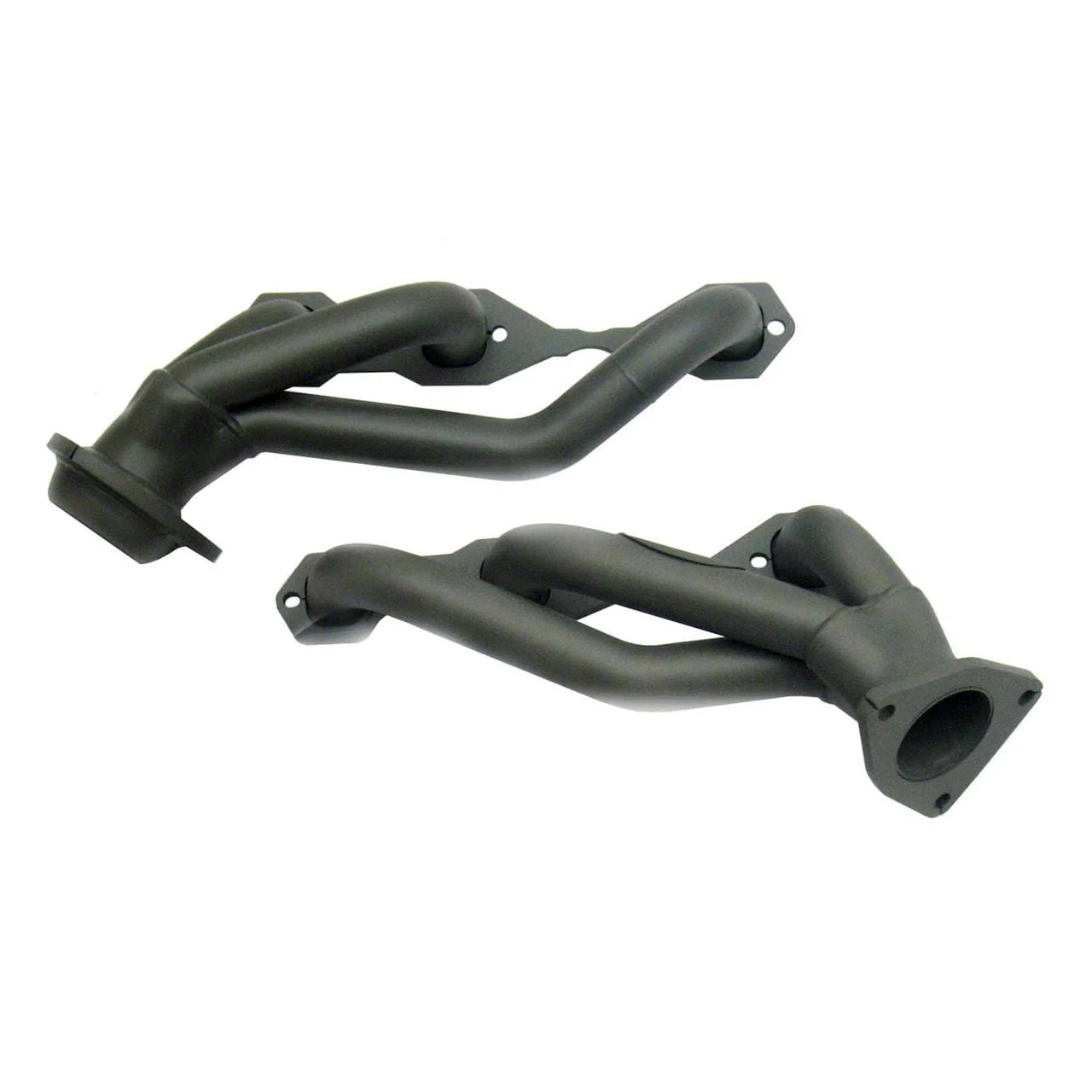 JBA 1-1/2-Inch Shorty Headers; Titanium Ceramic (03-13 4.3L Silverado 1500)