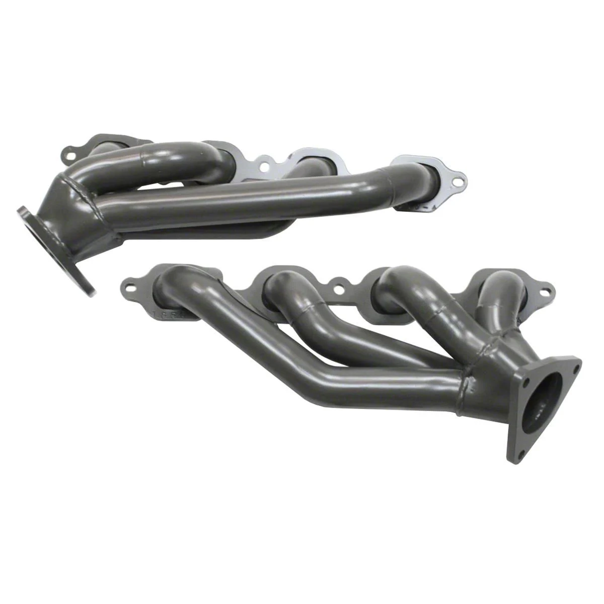 JBA 1-5/8-Inch Shorty Headers; Titanium Ceramic (14-18 V8 Silverado 1500)