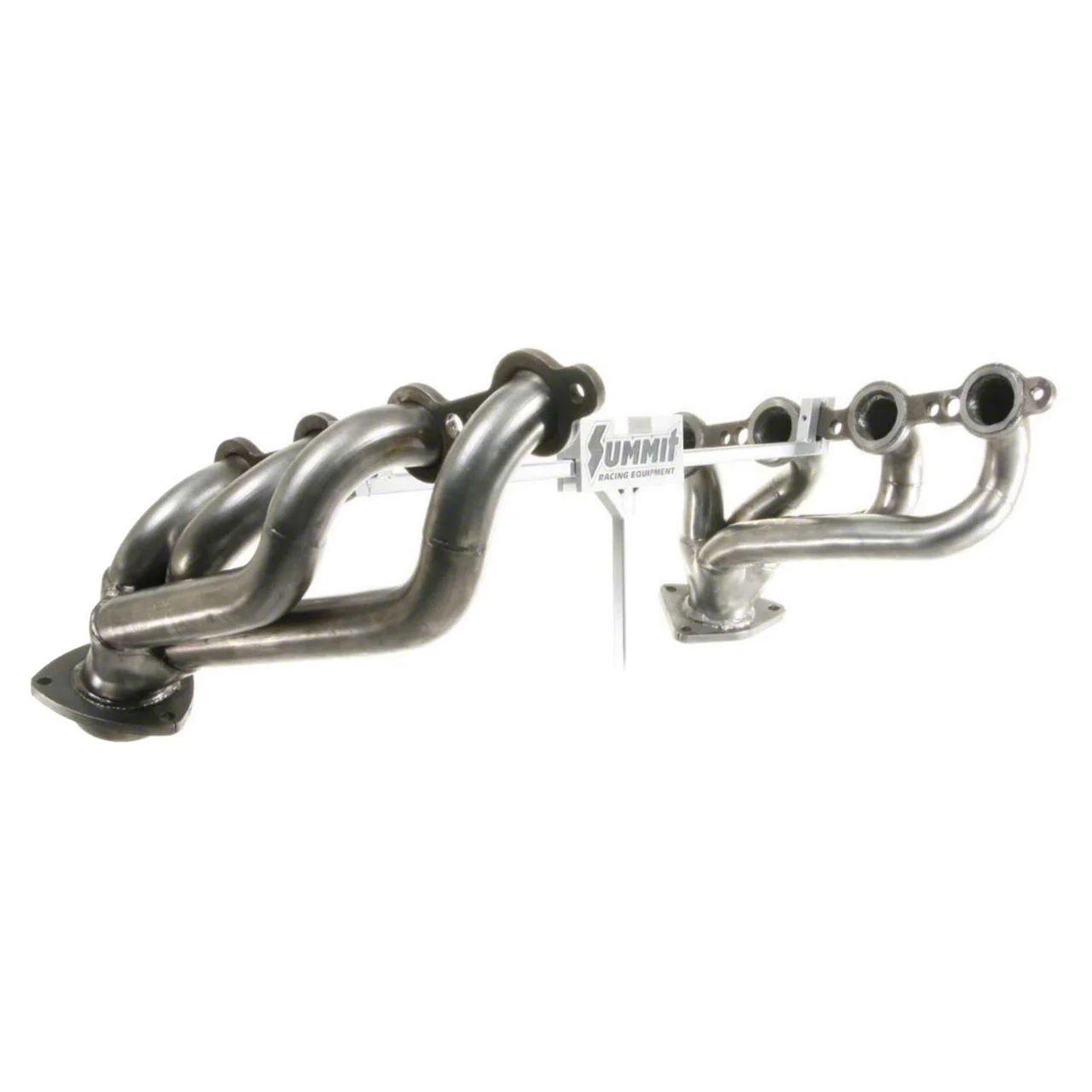 JBA 1-5/8-Inch Shorty Headers; Natural (07-13 6.0L Silverado 2500 HD)