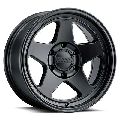 Kansei Off Road KNP Matte Black 6-Lug Wheel; 17x8.5; 0mm Offset (15-20 Tahoe)