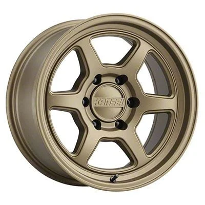 Kansei Off Road ROKU Bronze 6-Lug Wheel; 17x8.5; -10mm Offset (15-20 Tahoe)