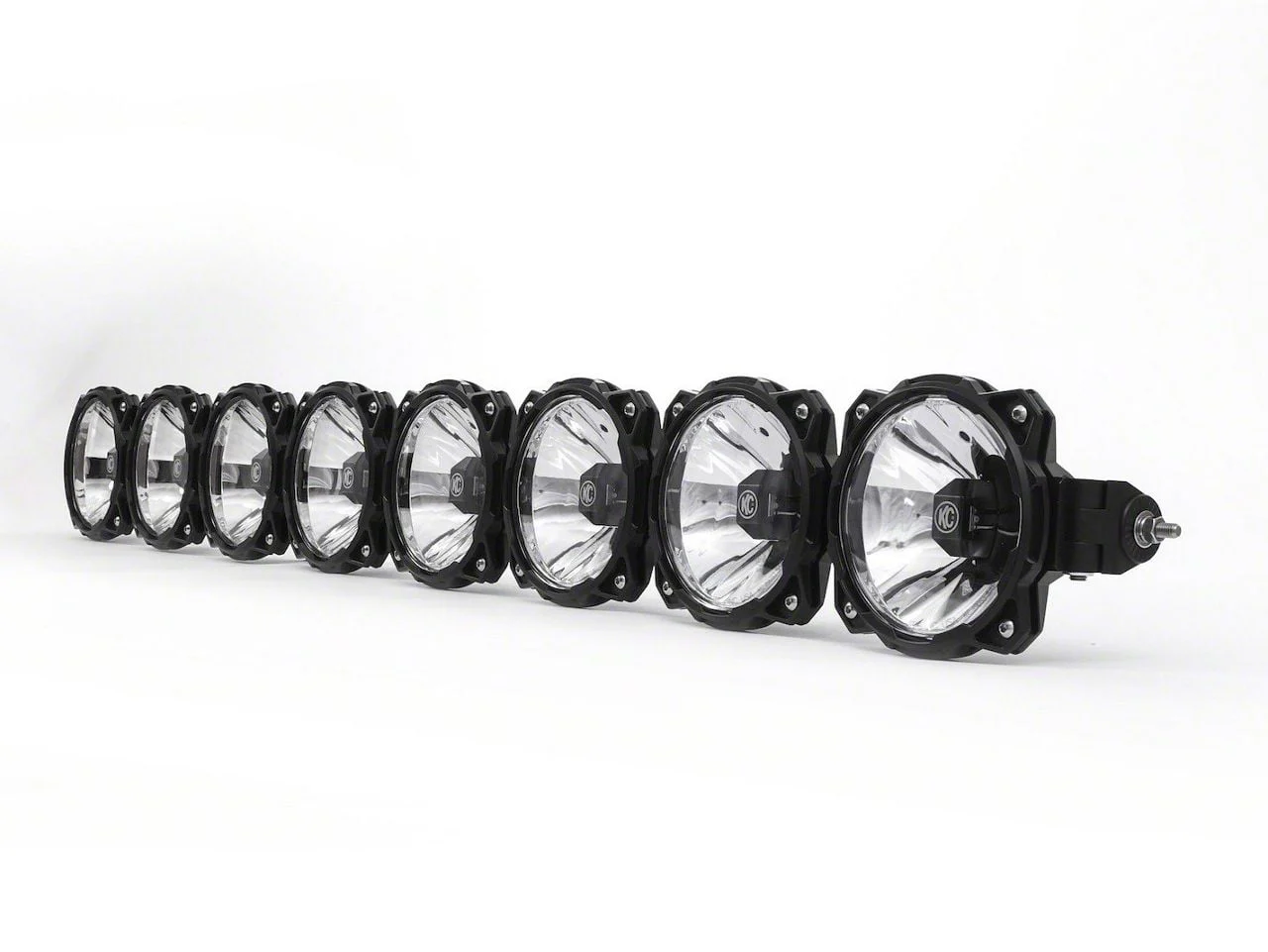 KC HiLiTES 26-Inch Gravity Pro6 LED Light Bar; Spot/Spread Combo Beam (Universal; Some Adaptation May Be Required)