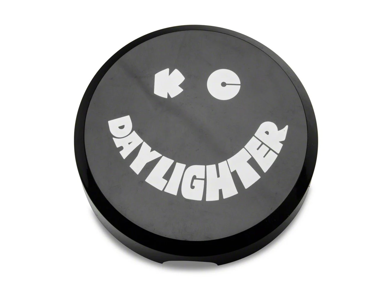 KC HiLiTES 6-Inch Daylighter/Slimlite Cover; Black and White