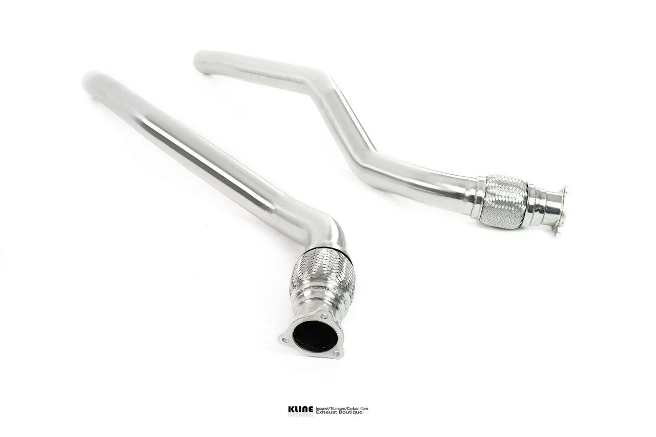 Kline Innovation 100 Cell Cat Pipe Set For Audi RS7 V8