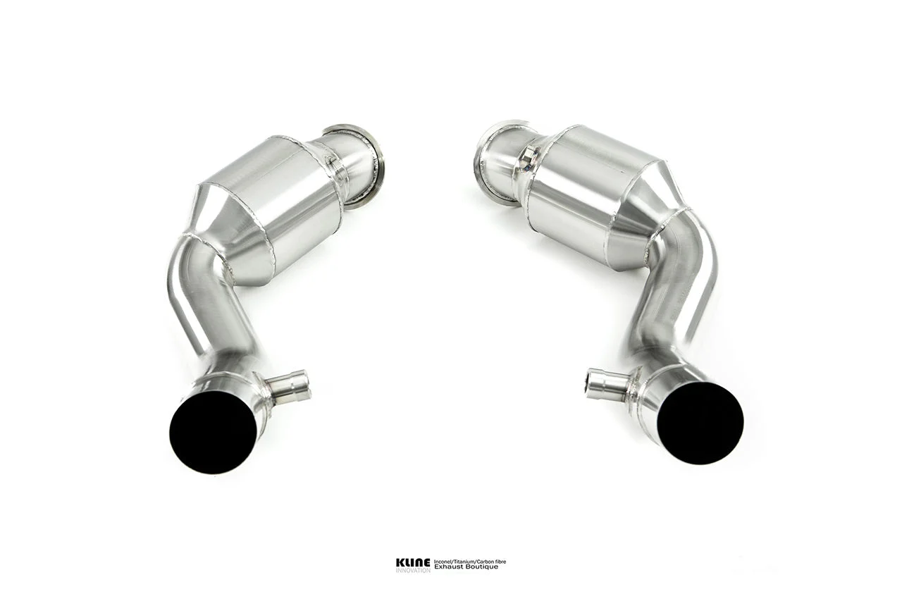 Kline Innovation 100 Cell Cat Pipe Set For Ferrari Portofino