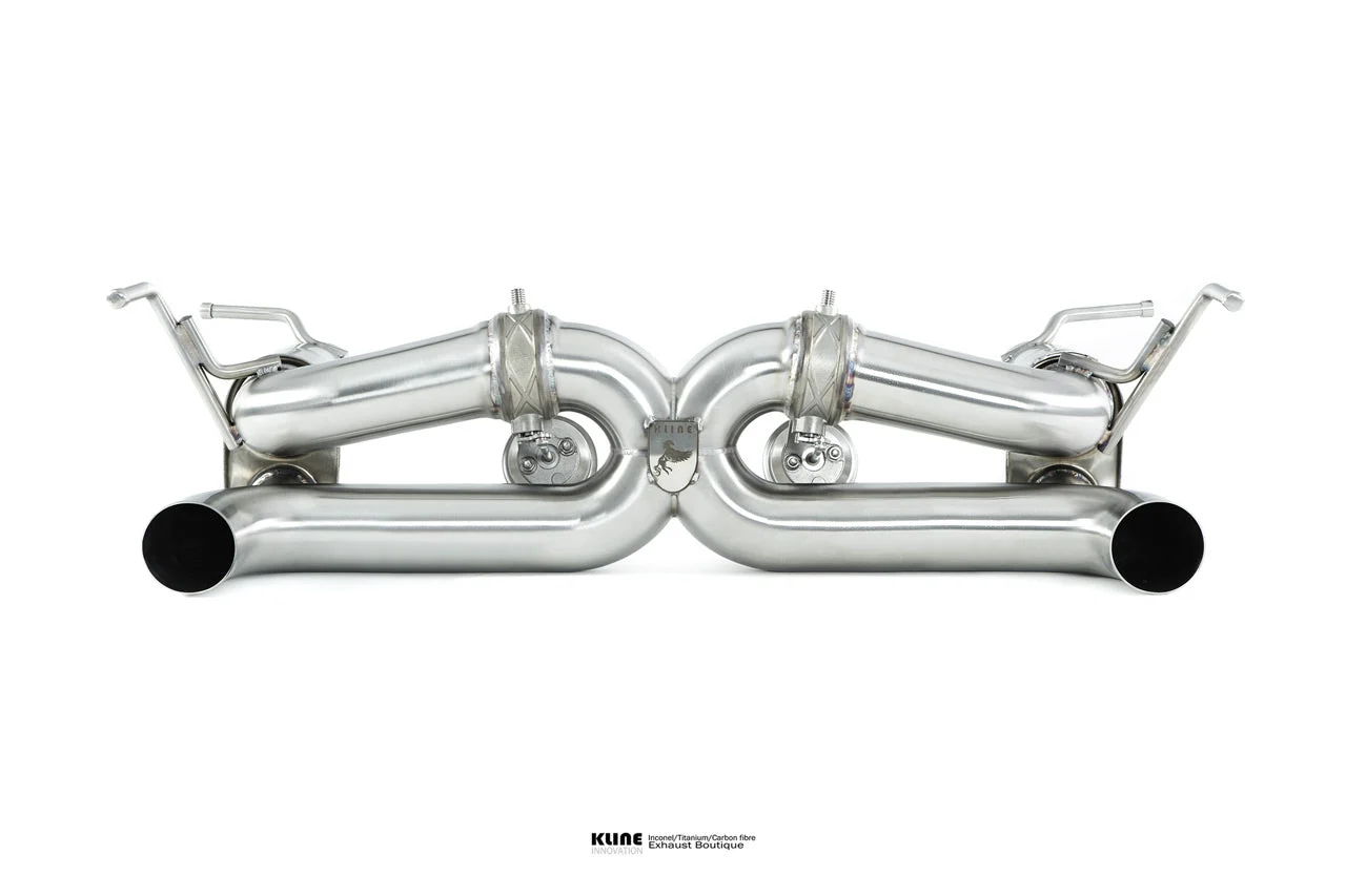 Kline Innovation 200 Cell Cat Pipe Set For Ferrari 488