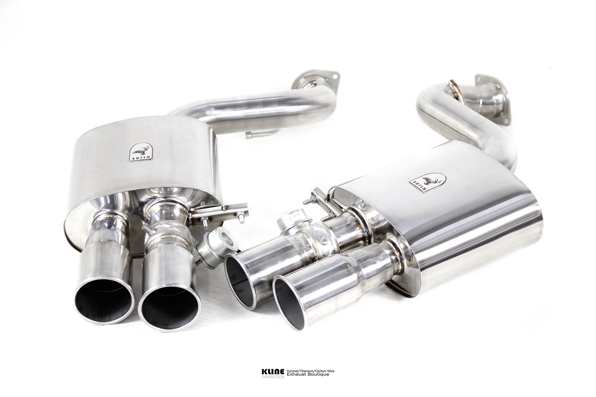 Kline Innovation 200 Cell Cat Pipe Set For Ferrari 599 GTB