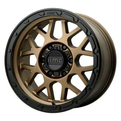 KMC Grenade Off-Road Matte Bronze 6-Lug Wheel; 17x9; 18mm Offset (15-20 Tahoe)