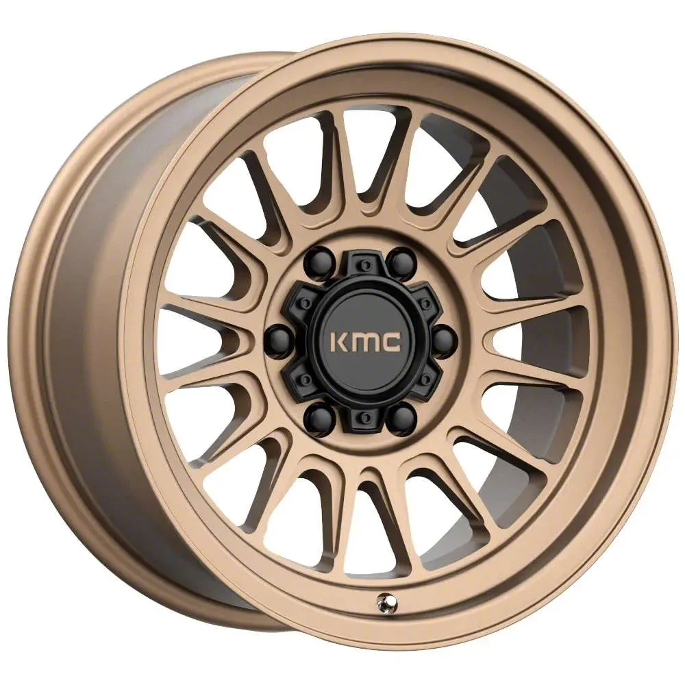 KMC Impact Ol Matte Bronze 6-Lug Wheel; 17x8.5; 0mm Offset (15-20 Tahoe)