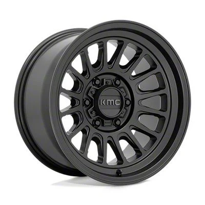 KMC Impact Ol Satin Black 6-Lug Wheel; 17x9; -12mm Offset (15-20 Tahoe)