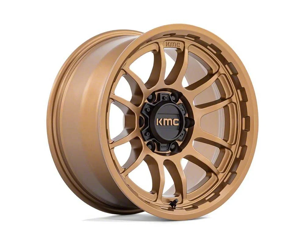 KMC Wrath Matte Bronze 6-Lug Wheel; 17x8.5; -10mm Offset (15-20 Tahoe)