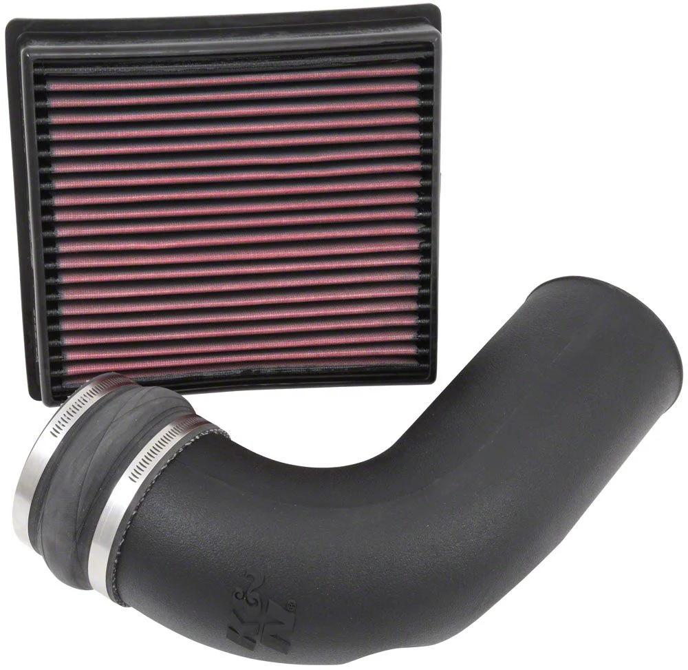 K&N Series 57 FIPK Intake Tube with Drop-In Air Filter (13-18 6.7L RAM 3500)