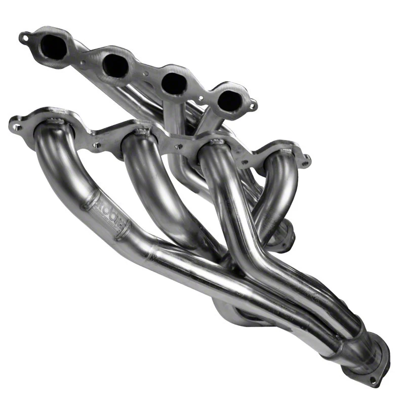 Kooks 1-7/8-Inch Long Tube Headers with GREEN Catted Y-Pipe (19-26 5.3L Silverado 1500)