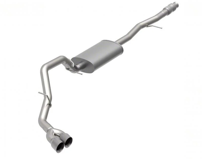 Kooks KST Single Exhaust System with Polished Tips; Side Exit (19-26 5.3L Silverado 1500)