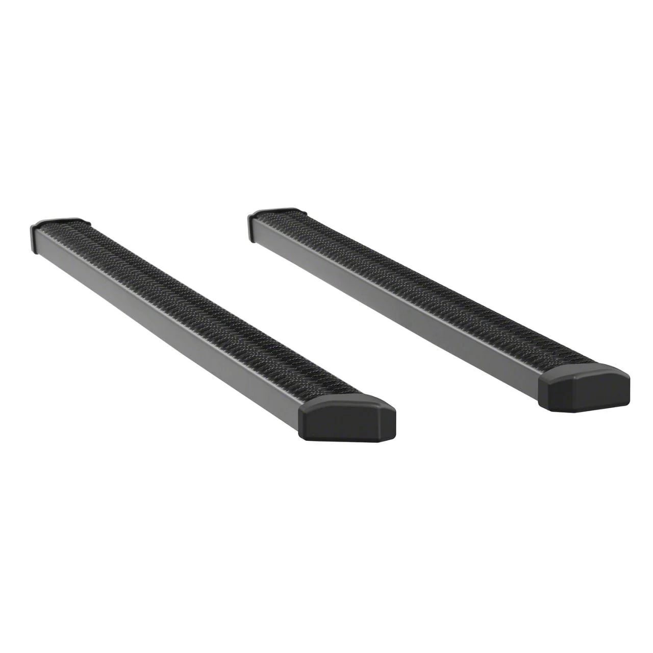 SlimGrip 5-Inch Running Boards; Textured Black (09-18 RAM 1500 Quad Cab)