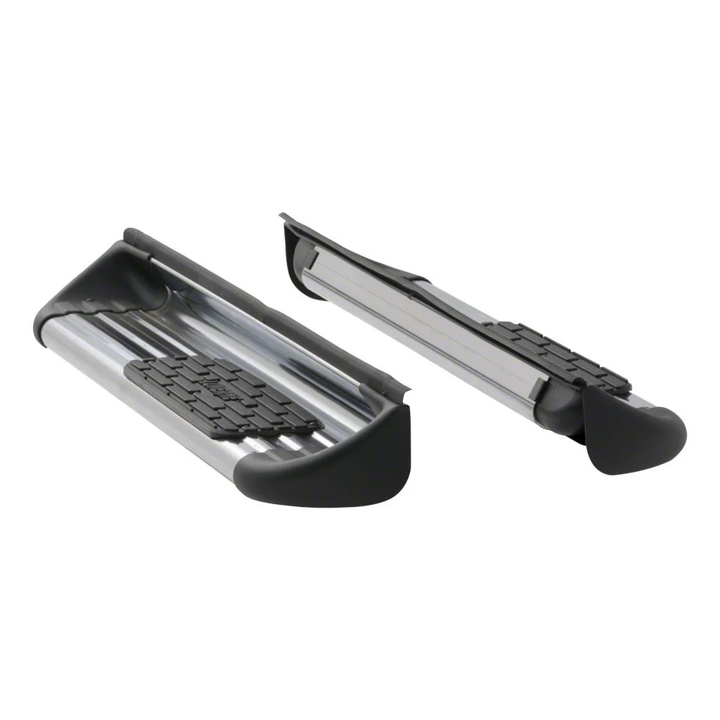 Stainless Side Entry Running Boards; Polished (15-26 F-150 Regular Cab)