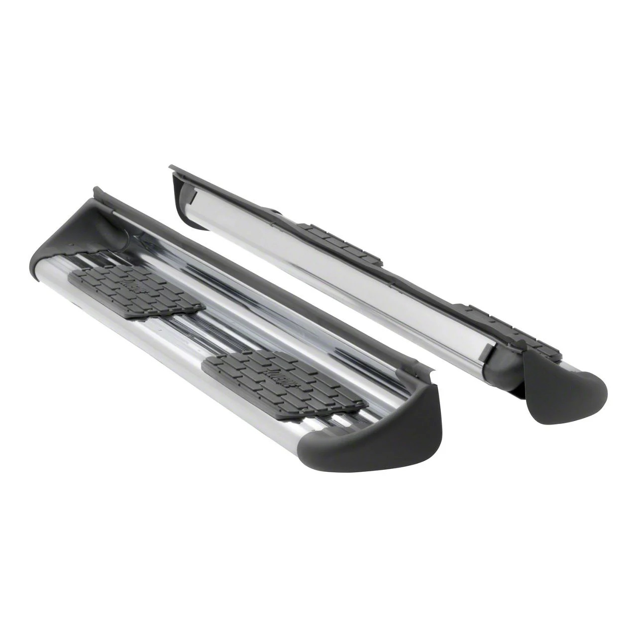 Stainless Side Entry Running Boards; Rocker Mount; Polished (09-18 RAM 1500 Crew Cab)