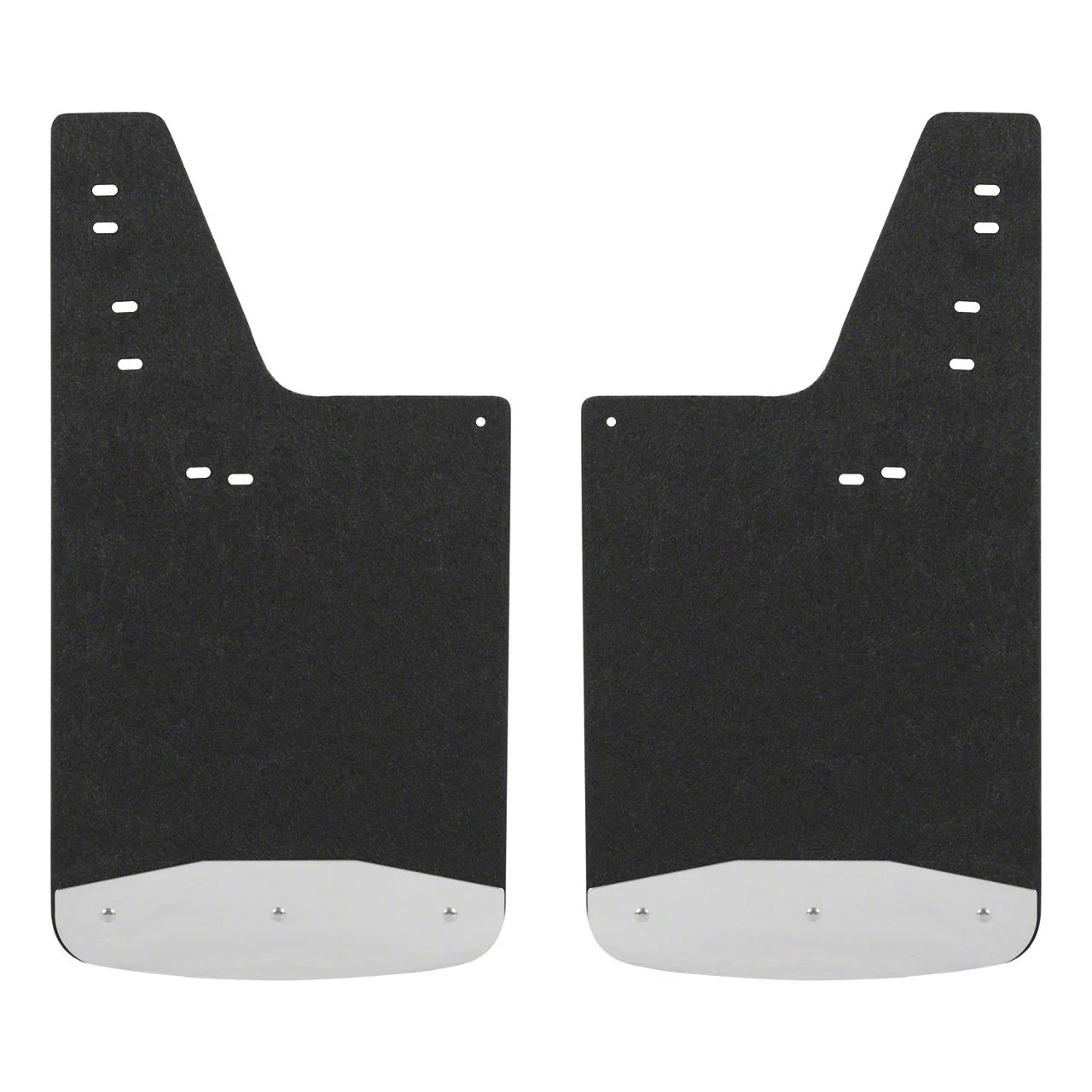 Textured Rubber Mud Guards; Front or Rear; 12-Inch x 23-Inch (11-16 F-250 Super Duty)