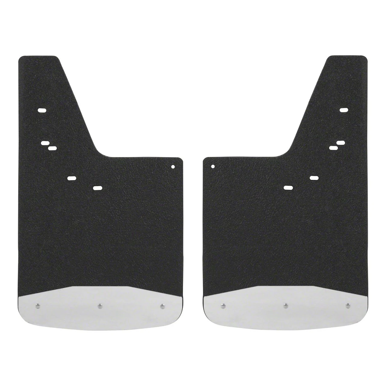 Textured Rubber Mud Guards; Front or Rear; 12-Inch x 20-Inch (04-14 F-150)