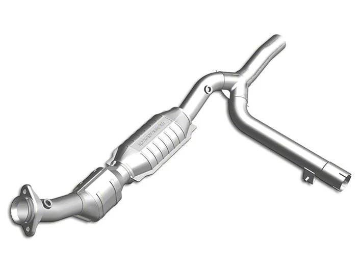Magnaflow Direct-Fit Catalytic Converter; HM Grade; Passenger Side (01-03 2WD 5.4L F-150 w/ 4R70W Automatic Transmission, Excluding Supercharged)
