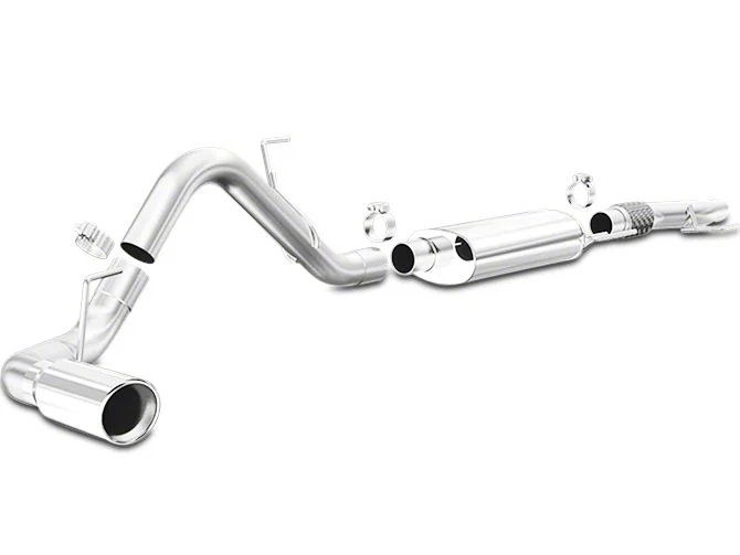 Magnaflow Street Series Single Exhaust System with Polished Tip; Side Exit (11-14 3.7L F-150)